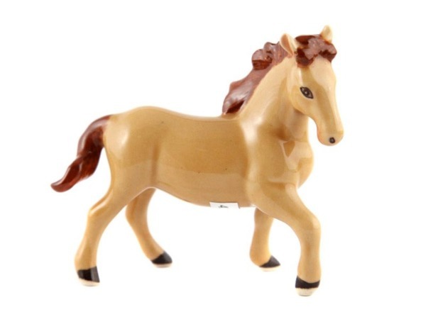 Минискульптура коллекционная "лошадь" длина=7 см. высота=7 см. Kachen (432-149) 