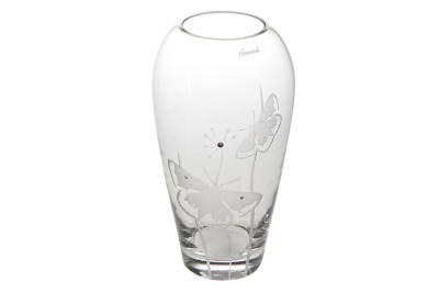 Ваза для цветов Бабочки 32 см Deco Glass ( D4235_0300_X2546AL )