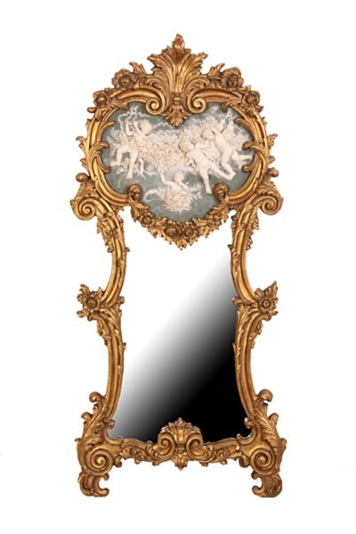 Зеркало настенное "ангелочки" 70*152*8 см. Hebei Grinding (61-203)