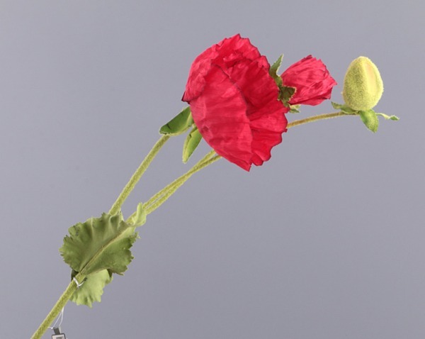 Цветок искусственный "мак" длина=90 см. Silk-Ka B.v. (654-158) 