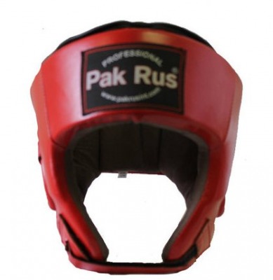 Шлем для бокса, Pak Rus, размер XL,  PR-13-002 красный (53575)