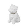 Копилка "собака белая с ошейником" высота=18 см. Polite Crafts&gifts (574-105) 