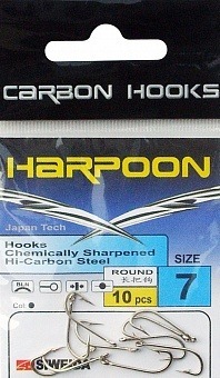 Крючок SWD HARPOON Round №12S (10шт.) (3222312) (53170)