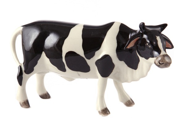Комплект минискульптур коллекционных из 2 шт "корова" ручная работа высота=8 см. длина=14 см. Kachen (432-376) 