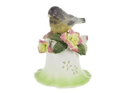 Колокольчик декоративный "птица" 8,5*8,5*12 см. Polite Crafts&gifts (156-287) 