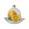 Лимонница с крышкой длина=12 см высота=11 см Porcelain Manufacturing (178-344) 