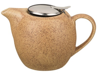 Заварочный чайник с металл крышкой и  фильтром 900 мл. Hebei Grinding (444-104) 