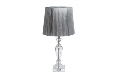 Лампа настольная серебряный плафон 37х10х10 см - TT-00000602
