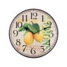 Часы настенные (кварцевые) "лимоны" 34*34*4,5 см (кор=12 шт.) Lefard (799-137)