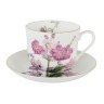 Чашка с блюдцем (розовые цветы)  Лаура в подарочной упаковке - AL-17821-D-BCS-ST Anna Lafarg Stechcol