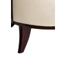 31PL-28AR  Кресло бежевая экокожа, коричневый лак 82*67*86см - TT-00000717