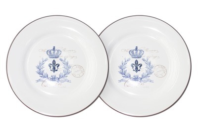 Набор из 2-х десертных тарелок Королевский - LF-55E2258-2-AL LF Ceramic