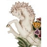 Статуэтка "белый конь в цветах"высота=62 см карт.уп (кор-1шт) Lefard (92-035)