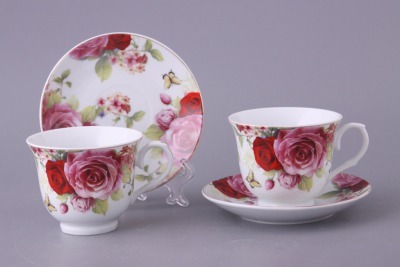 Чайный набор на 2 персоны 4пр. 250 мл. Porcelain Manufacturing (389-152) 