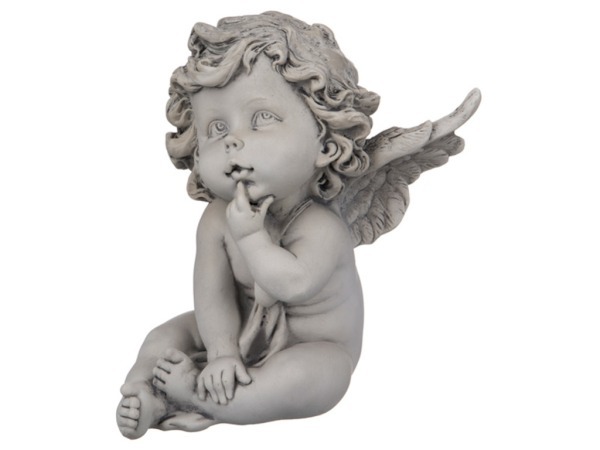 Фигурка коллекция "amore grey angel" 13*11 см. высота=15 см. Chaozhou Fountains&statues (390-1050) 