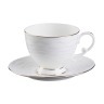 Чайный сервиз на 6 персон 15 пр."белый" 800/250 мл. Porcelain Manufacturing (264-128) 