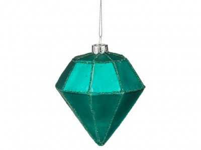 Декоративное изделие шар стеклянный 8*10 см. цвет: тиффани Dalian Hantai (862-076) 