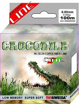 Леска SWD Crocodile 100м 0,45 (16,20кг) прозрачная (53189)