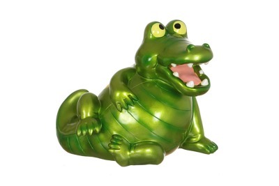 Копилка "крокодил зеленый" 40*27 см.высота=32 см. Polite Crafts&gifts (574-051) 