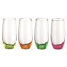 Набор стаканов из 4 шт "neon" 470 мл. Crystalex Cz (674-392) 