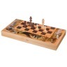 Набор игр 3 в 1 "сафари": шахматы, шашки, нарды 50*50 см (кор=6шт.) Фотьев В.а. (28-336)