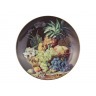 Тарелка настенная декоративная "фрукты" диаметр=20,5 см. Hangzhou Jinding (84-469) 