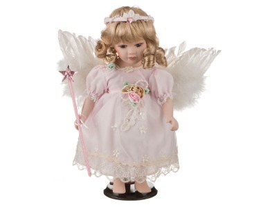 Кукла "ангелочек - лиза"высота=31 см. Jiangsu Holly (485-024) 