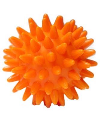 Мяч массажный GB-601 6 см, оранжевый (78654)