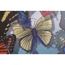 Картина яркие бабочки, стразы,55х45см (562-032-28) 