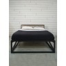 Дизайнерская двуспальная кровать "industrial" ETG153/14-ET