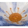 Салатник "цветок" синий 33*33 см. высота=13 см. Annaluma (628-540)