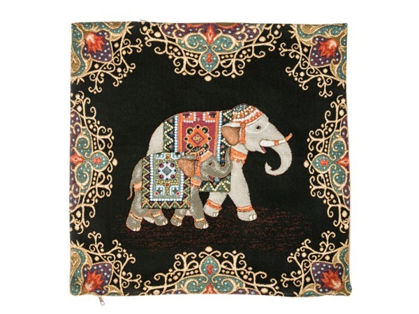 Наволочка "индийский слон спокойствие" 45*45 см. (550-176) 