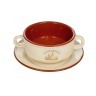 Суповая чашка на блюдце Сардиния - TLY923-BT-AL Terracotta