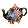 Чайник "индийский слон" 800 мл. ручная роспись Hangzhou Jinding (151-083) 