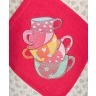 Фартук с полотенцем  для рук "милая мамуля", 100% лен/хб,цвет-розовый/белый Оптпромторг Ооо (850-647-2) 
