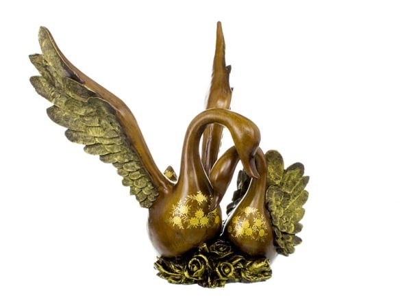 Фигурка "два лебедя" символ вечной любви и верности" высота=37 см Hong Kong (114-206) 