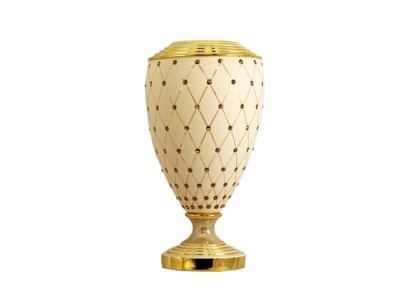 Ваза декоративная Murano Cream Gold - DEL844_COS-AL Delta