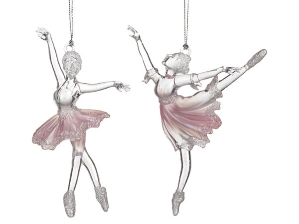 Декоративное изделие "балерина" жемчужно розовый/серебро 10,5*14 см. (мал-24/к Myco International (865-045) 