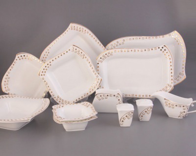 Столовый сервиз на 6 персон 27 пр. Porcelain Manufacturing (449-213) 