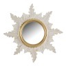 Зеркало настенное белое диаметр=50/18 см. Euromarchi (290-002)