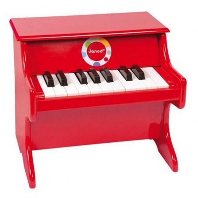 Деревянное пианино красное (bj07622)