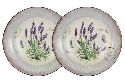 Набор из 2-х суповых  тарелок Лаванда - LF-80E2256-L-AL LF Ceramic