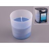 Свеча ароматизированная "голубой миндаль" высота=9 см диаметр=8 см Young Adpal (348-315) 