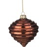 Декоративное изделие шар стеклянный диаметр=8 см. высота=9 см. цвет: коричневый (кор=96шт.) Dalian Hantai (862-084)