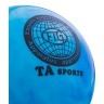 Мяч для художественной гимнастики RGB-101, 15 см, синий/белый (271208)