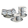 Кофейный набор на 6 персон 12 пр.100 мл. Porcelain Manufacturing (22-1062) 