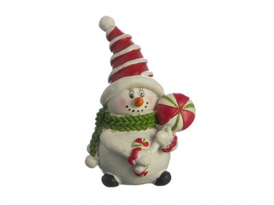 Фигурка "снеговик"  5*4*7 см.без упаковки Polite Crafts&gifts (156-384) 