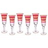Набор бокалов для шампанского из 6 шт.250 мл.высота=24 см. Same Decorazione (103-475) 