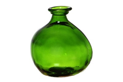 Ваза "симплисити" высота=18 см. зеленая без упаковки Vidrios San (600-177) 