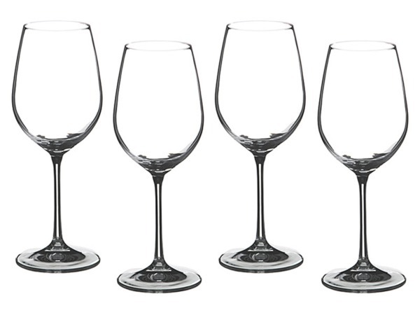 Набор бокалов для вина из 4 шт. "бар" 550 мл высота=24 см Bohemia Crystal (674-274)